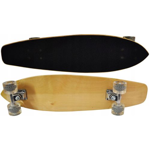 DESKOROLKA PENNYBOARD FISZKA DREWNIANA LONGBOARD BasicX