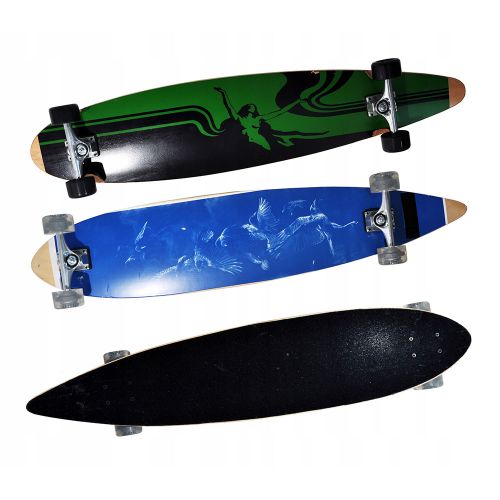 DESKOROLKA LONGBOARD PINTAILBOARD KLON ABEC PU 85A BasicX