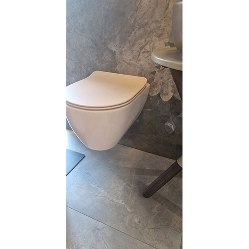 Miska wisząca jasny róż pudrowy ITALy WŁOCHY   none