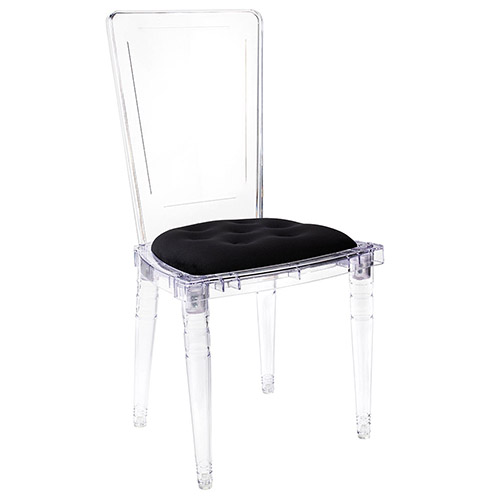 krzesło  transparentne  none